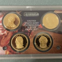 US Mint Presidential $1 Coin Proof Set