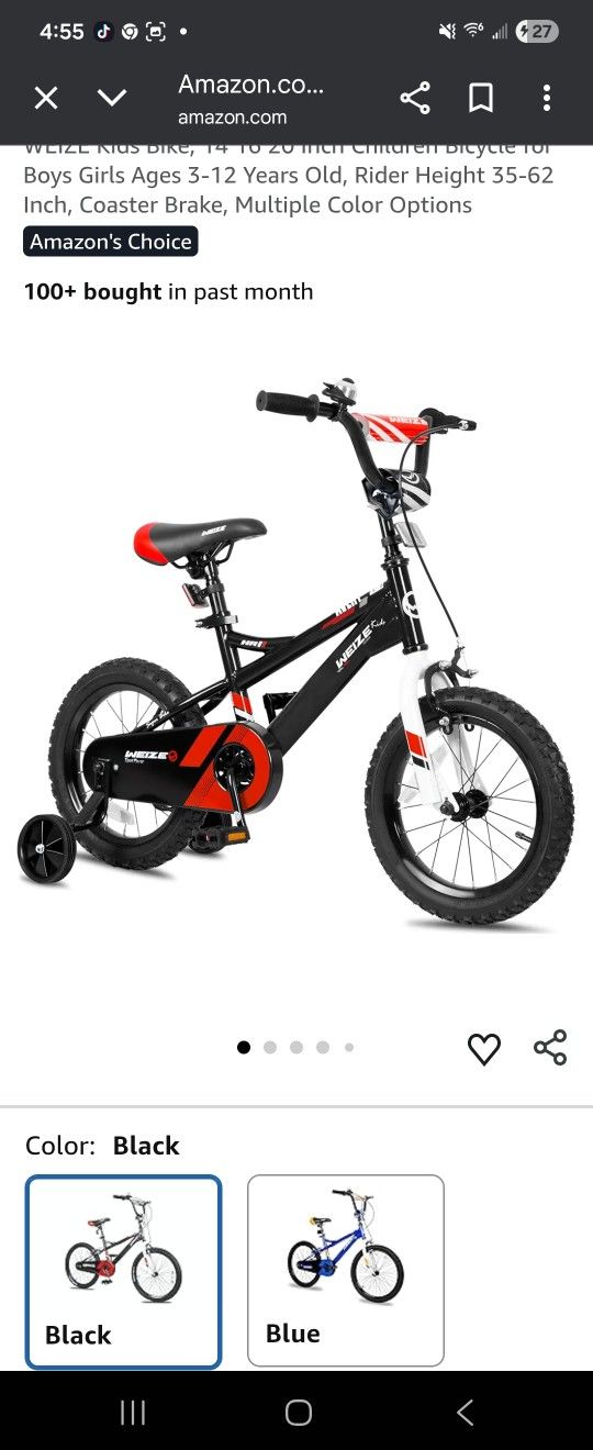 Kids Bike Wizie