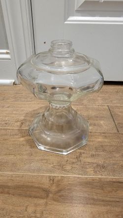 Vintage oil lamp base