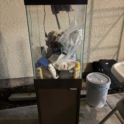 15g Fish Tank And Everything Pictured Included 