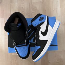 Jordan 1 Retro High OG UNC Toe 10.5