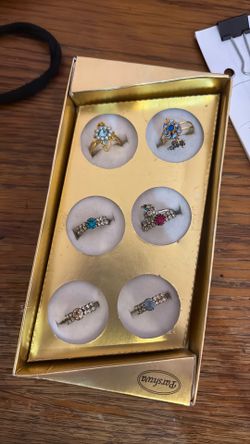 Adjustable Rhinestone Rings – Kids, Teens & young Adults