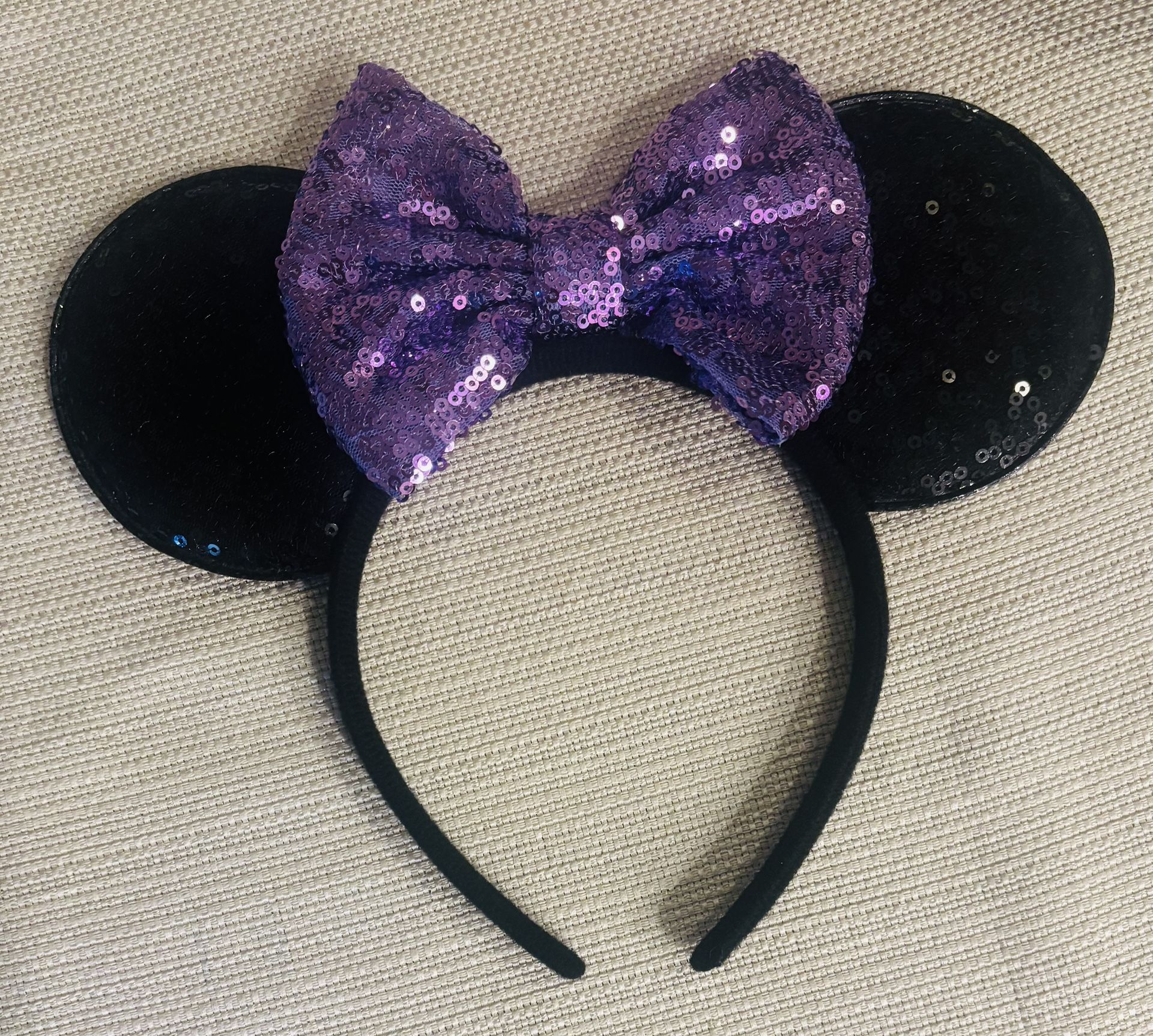 Mickey Ears Lavender & Black