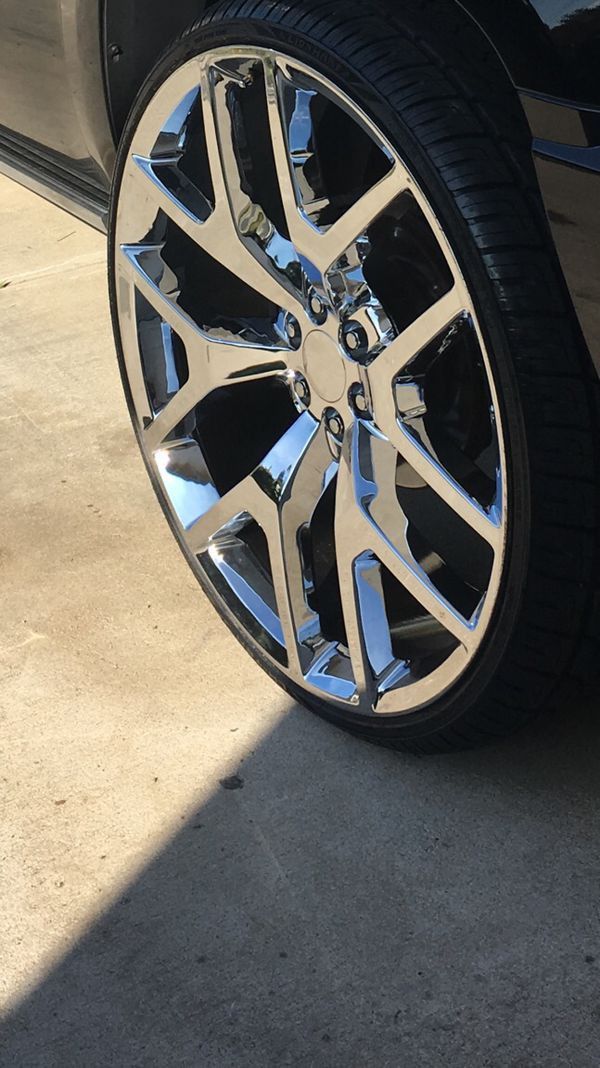New $2200 28" GMC DENALI REPLICA WHEELS TEXT TO 22462 FOR NO CREDIT PAYMENT