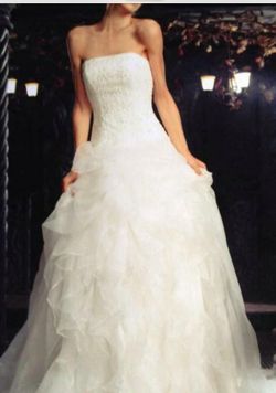 White wedding dress