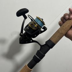 penn battle 3 reel with a falcon clearwater rod