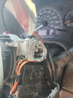 Broken ignition switch