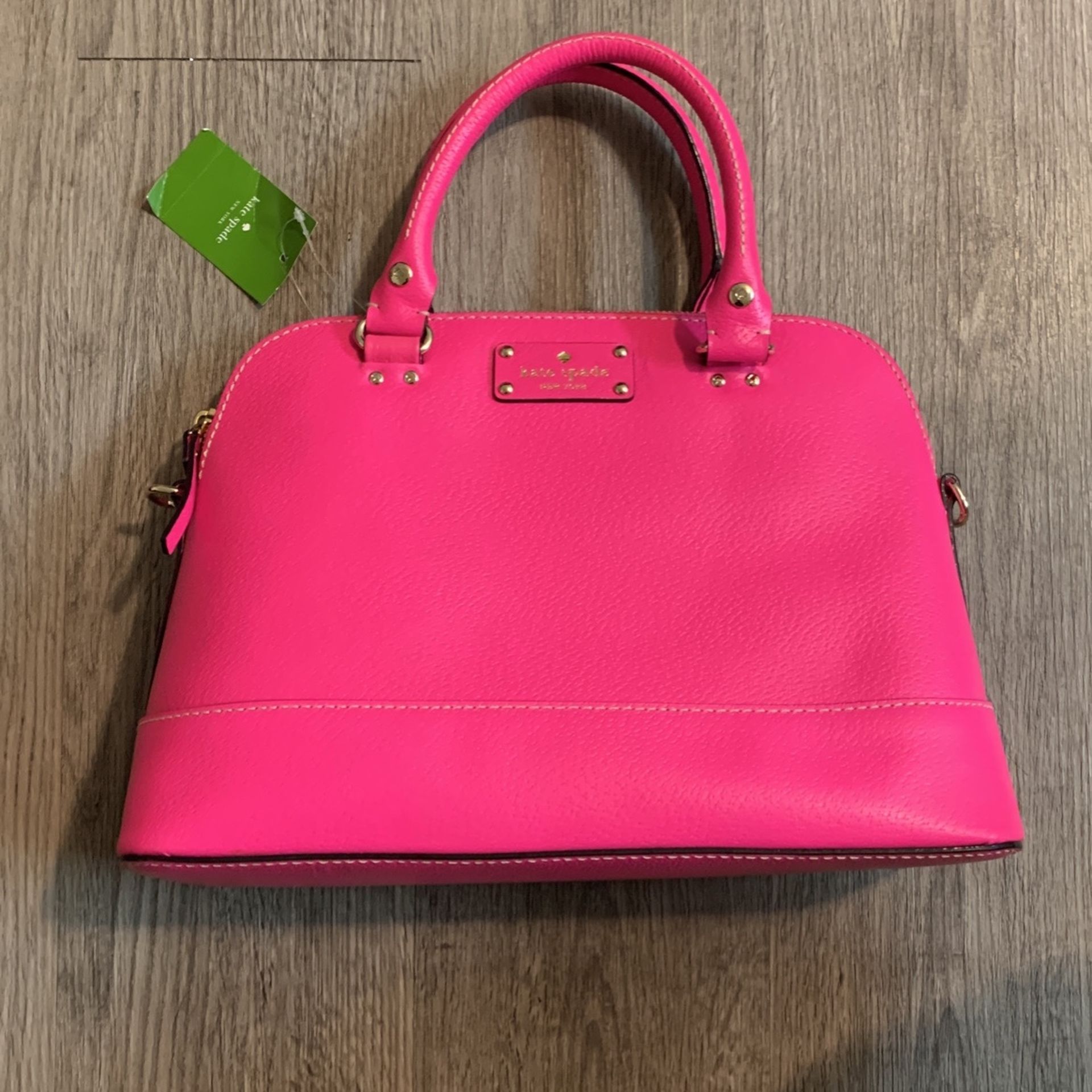 Kate Spade Tote Bag Purse Hot Pink Medium Sized