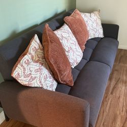 Futon Sofa Not Pillows 