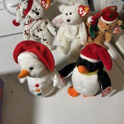 Vintage Holiday Beanie Babies 