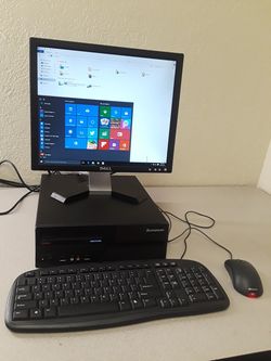 Desktop computer set