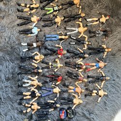 20+ WWE Wrestling Action Figures – All Intact – Includes Accessories