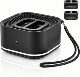 new Rechargeable Mosquito Repeller with 20 ft Mosquito-Free Protection Zone, Mosquito Repellent Device Outdoor for Patio, Camping, Yard (2 Refills)  A