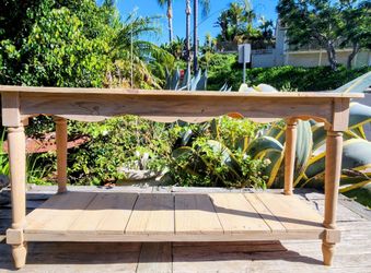 Former Hollywood Prop Vintage Console Table