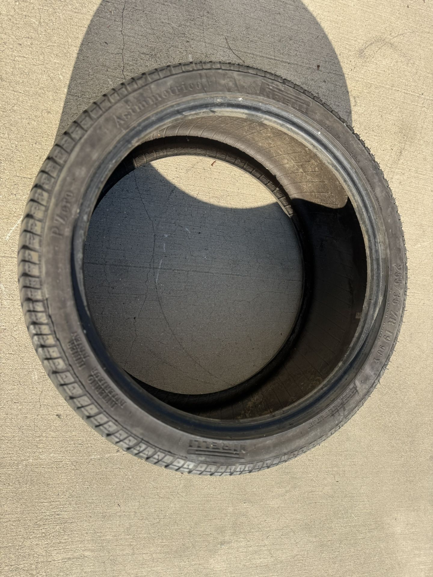 255 35 R19 Pirelli used tires