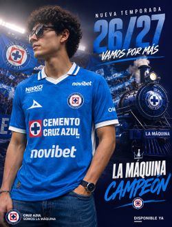 Cruz azul Jersey 26/27 💙⚽️