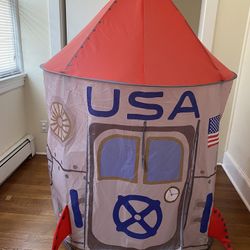 Kid’s Rocket Themed Play Tent