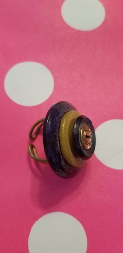 Button Ring from South Africa