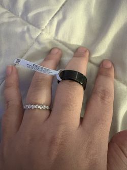 Mens Black Ring