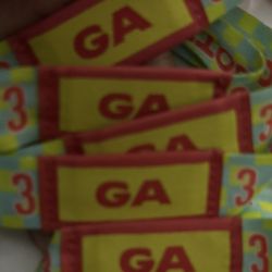 BottleRock Sunday Wristbands 