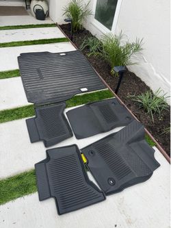 2024 -2026 Toyota Landcruiser All Weather Floor Mats and Cargo Mat