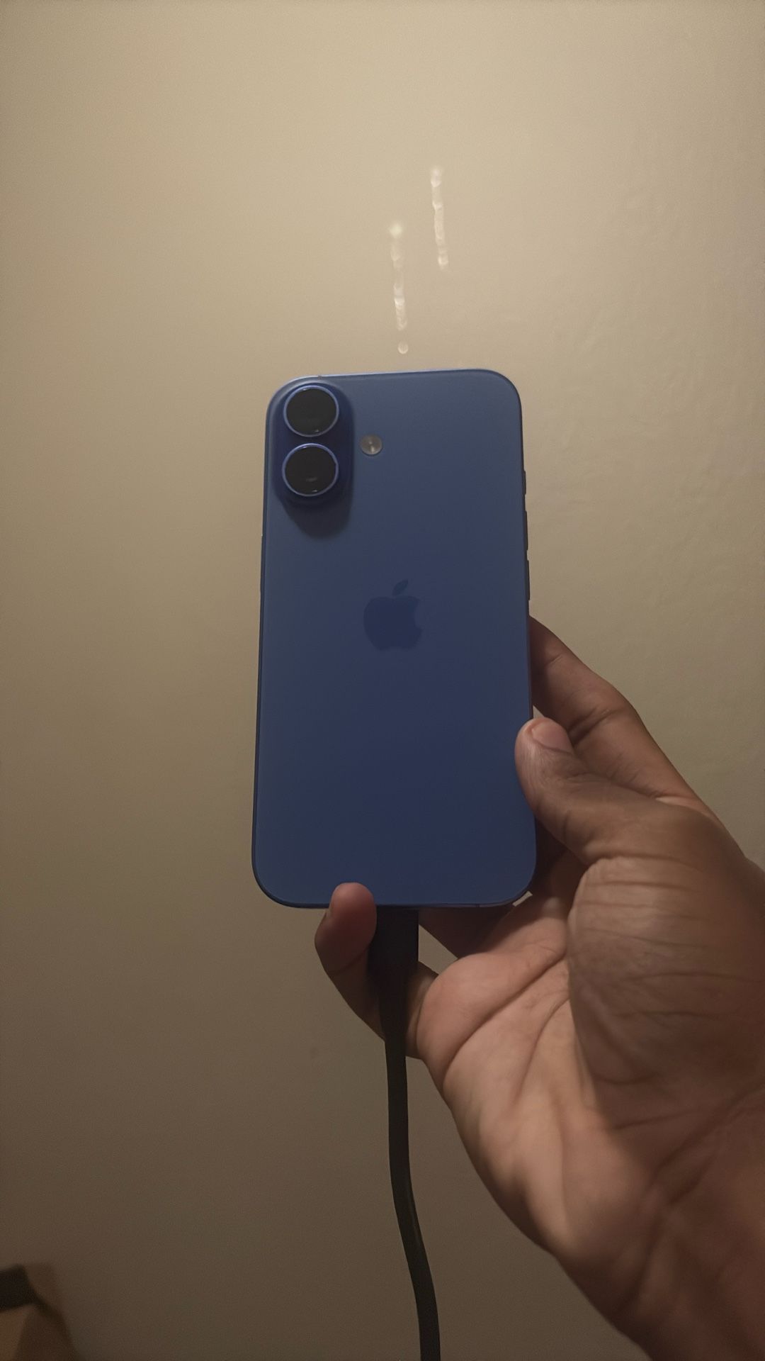 Blue iPhone 16