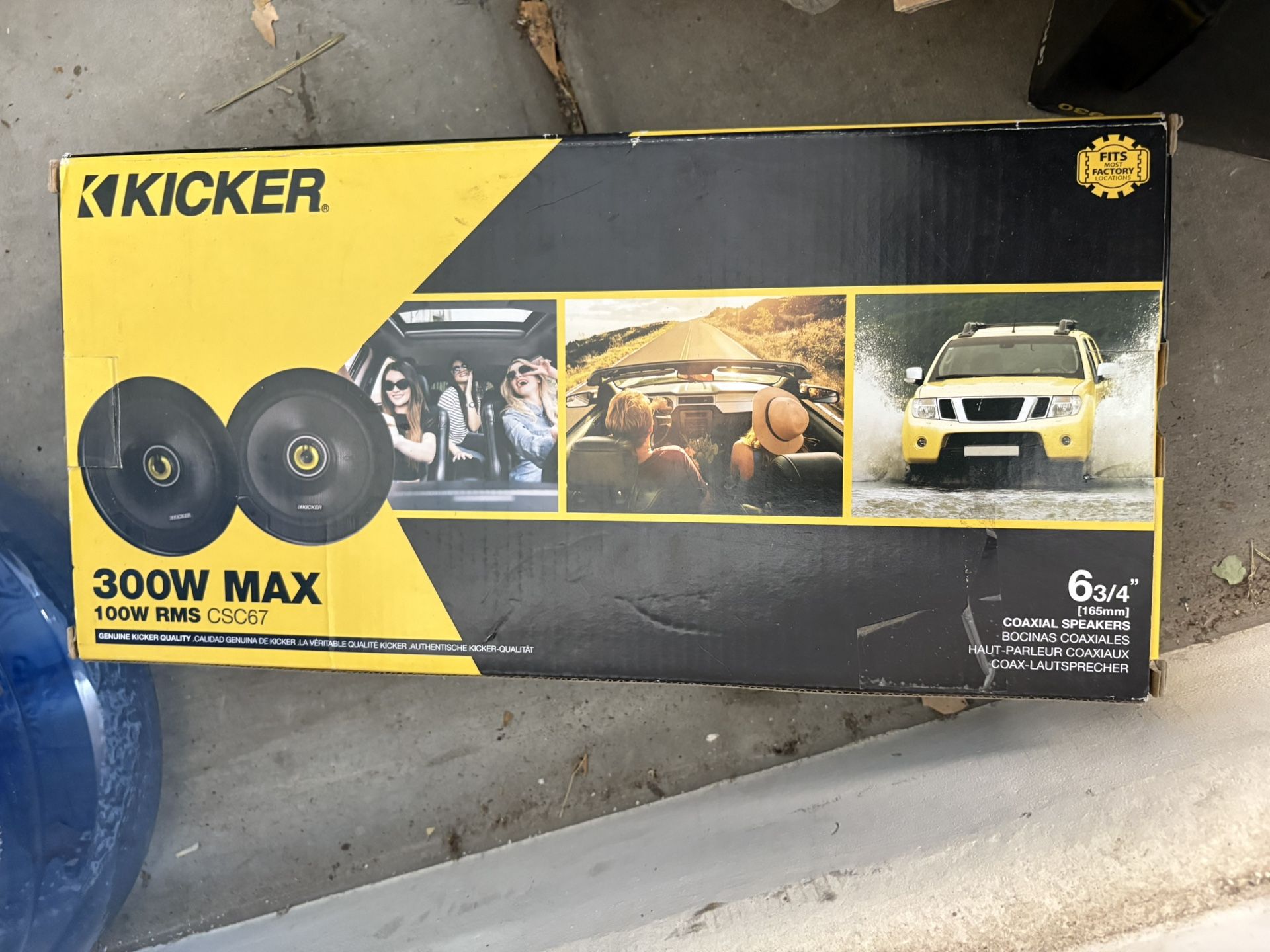 6 3/4 Kicker Speakers