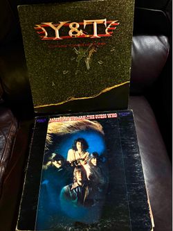Wow 😮!! Vintage Vinyl Bundle: Y&T "Contagious" & The Guess Who "American Woman"