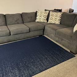 Gray Sectional  Sofa