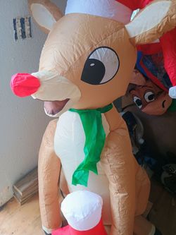 3 Christmas inflatables