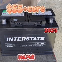 Car Battery Group Size 48/H6