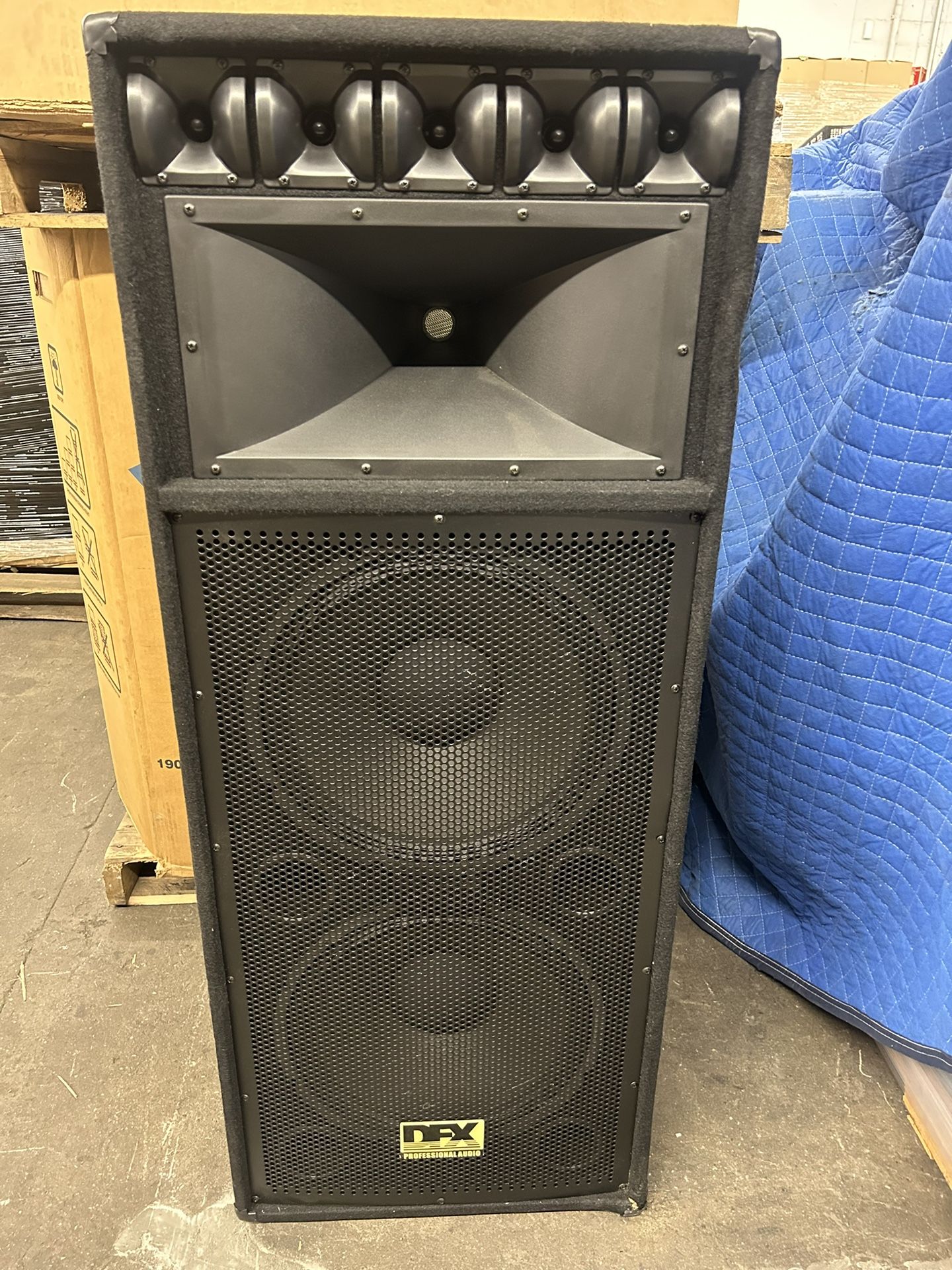 DFX 1200W 4 Ohms PROFESSIONAL LOUDSPEAKER DFX-1554MK III