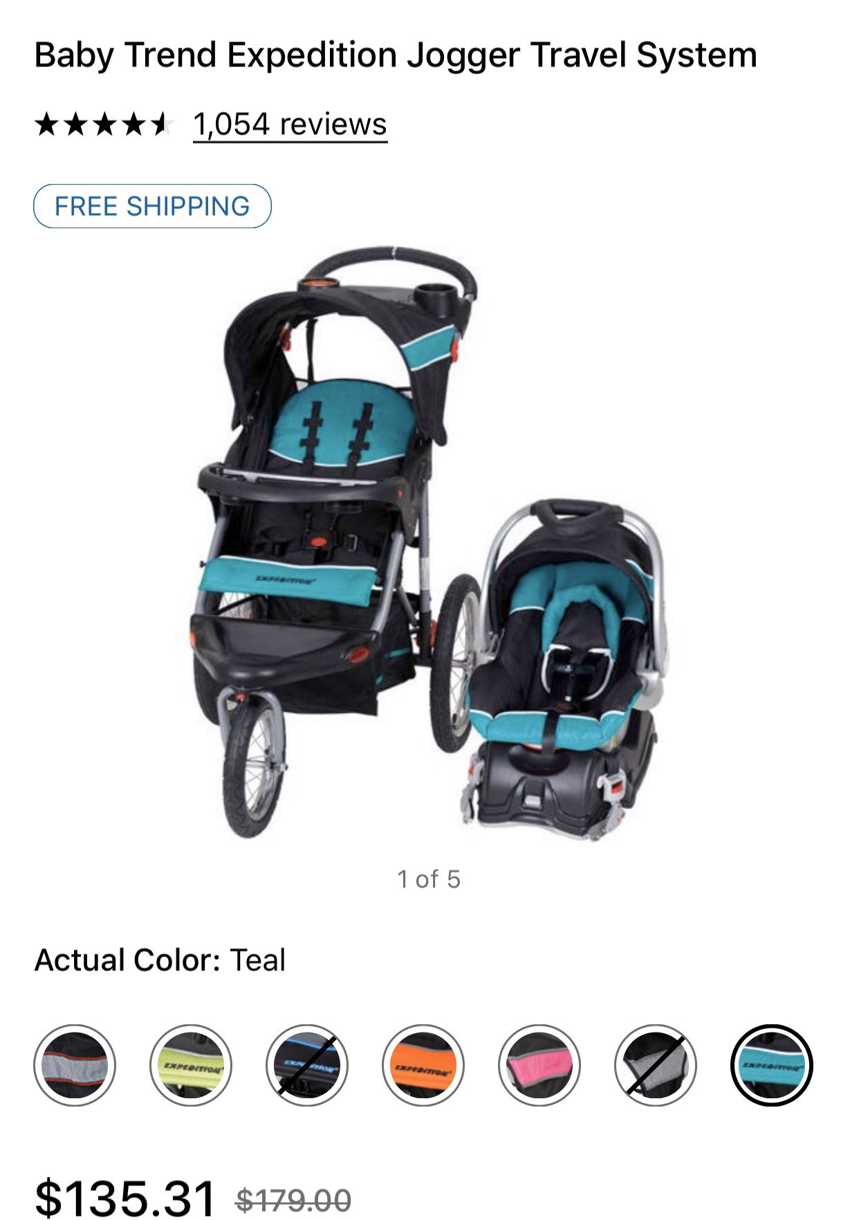 Baby trend expedition