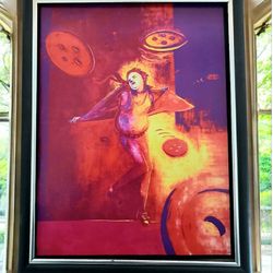 8x10 Original Framed FlawlessMojo Print 