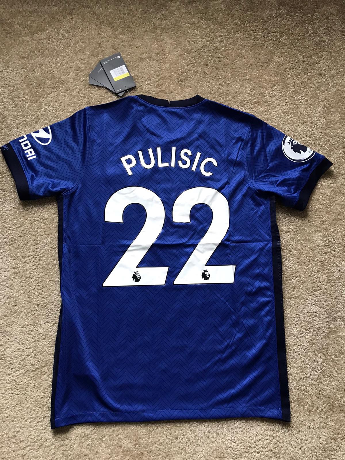 NEW Pulisic Chelseal Home 20/21 Jersey - M, L, XL