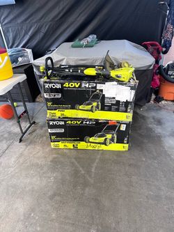 Ryobi 40V Garden Tools Open Box Lightly Used