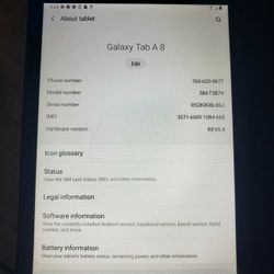 Samsung Galaxy Tab A SM-T387V 32GB, Wi-Fi + Cellular(Verizon)