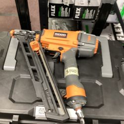 Ridgid 15GA Finish Nailer $120