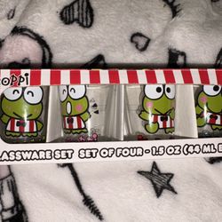 Keroppi Shot Glasses