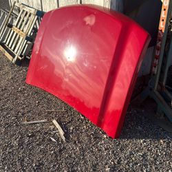 Silverado Hood Red