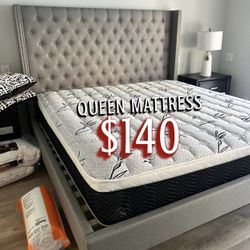 New Queen Mattres Only $140