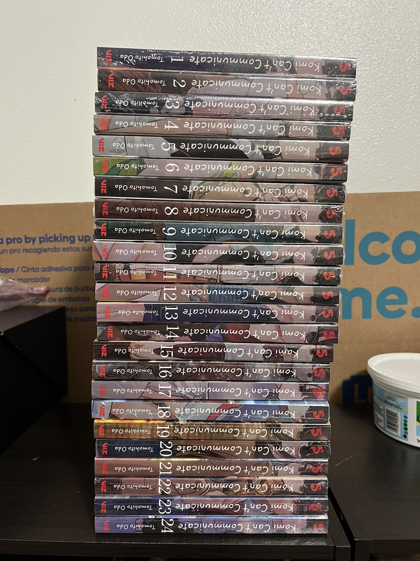 Komi Can’t Communicate Manga Volumes 1-24