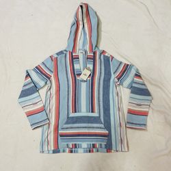 Faherty Poncho Sweater Sweatshirt Fleece 