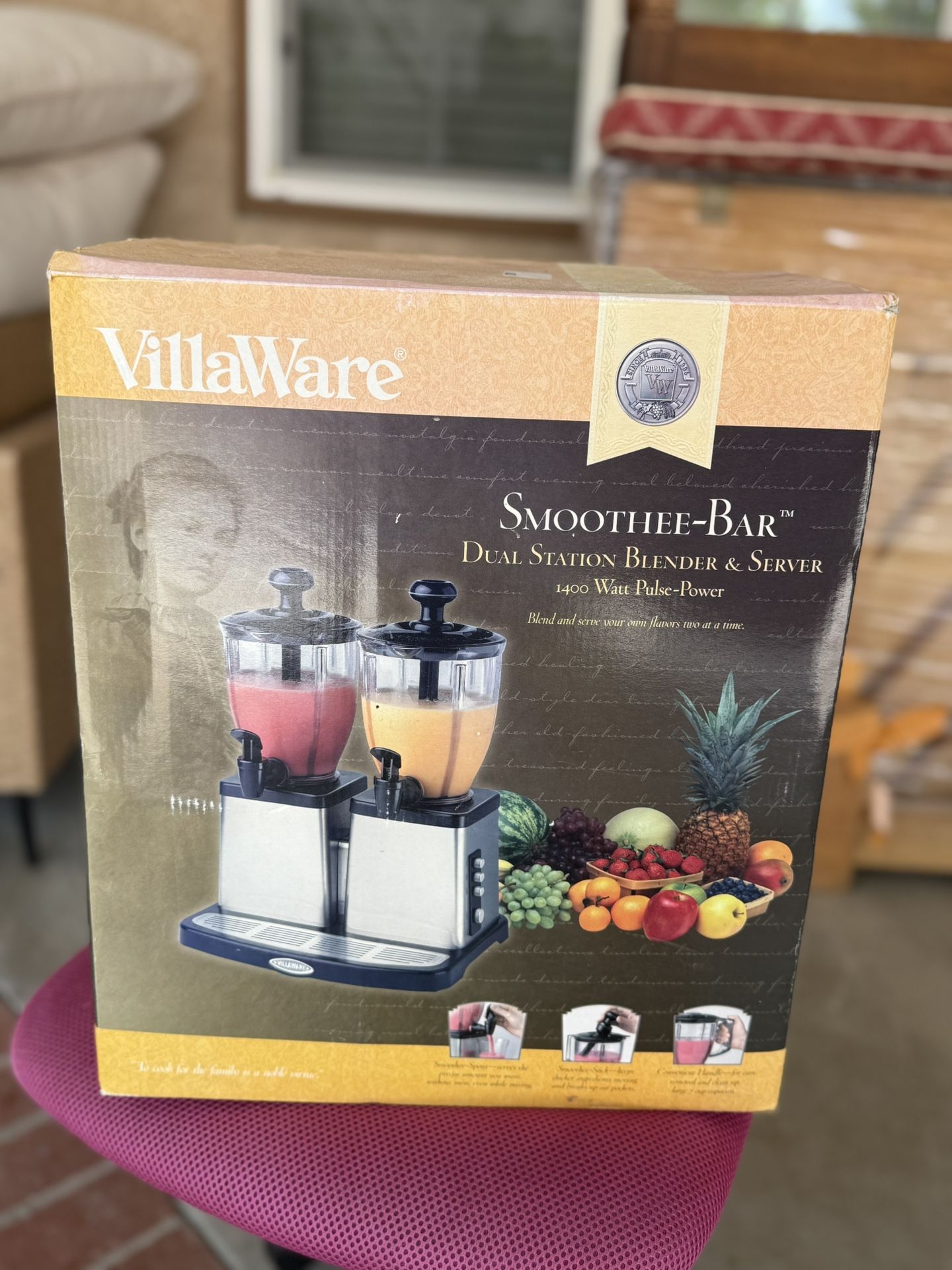 Smoothee-Bar Dual Station Blender & Server, model V5785 or V5787