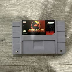 Mortal Kombat For Super Nintendo 