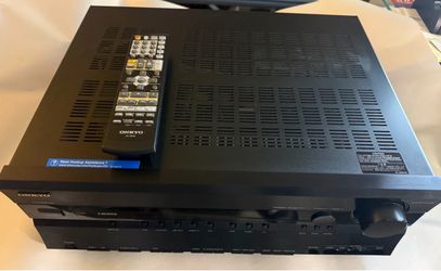 Onkyo Receiver (TX-SR605) w/remote (Black)