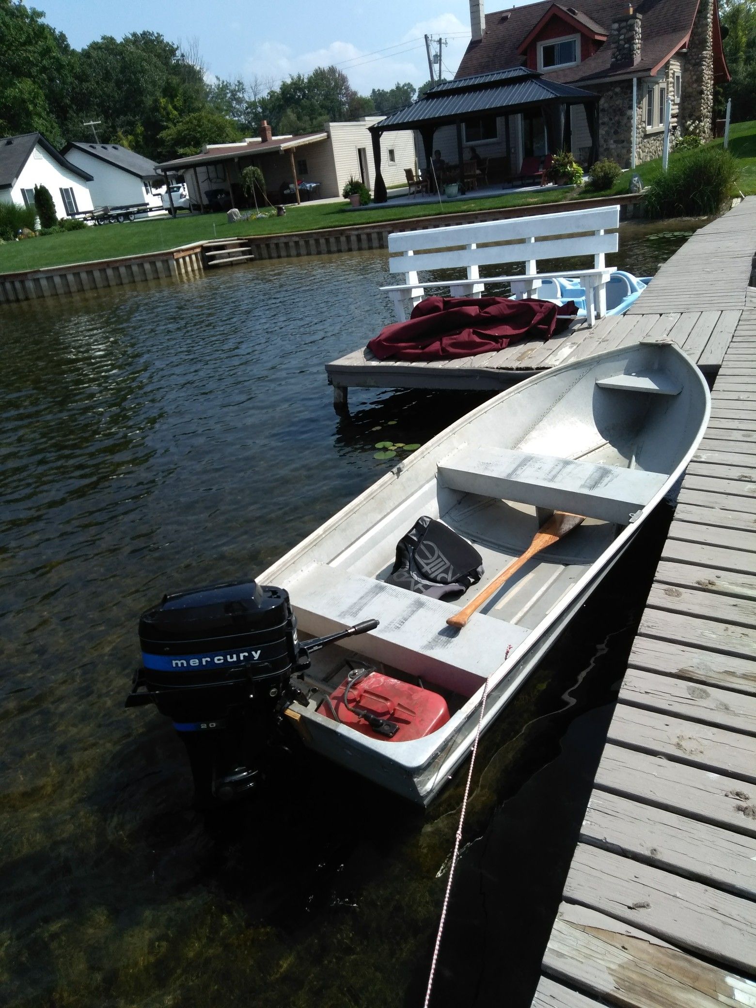 12' Aluminum Boat (no motor)