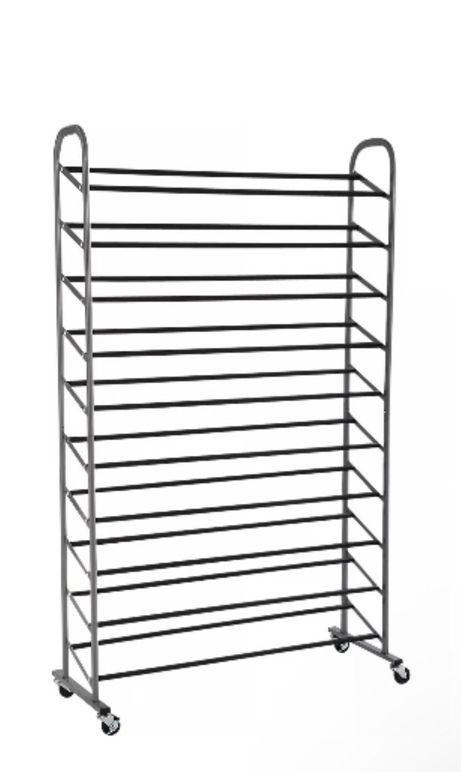 Metal Shoe Rack (holds over 45 pairs of shoes)