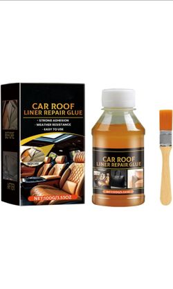 Car roof liner repair glue