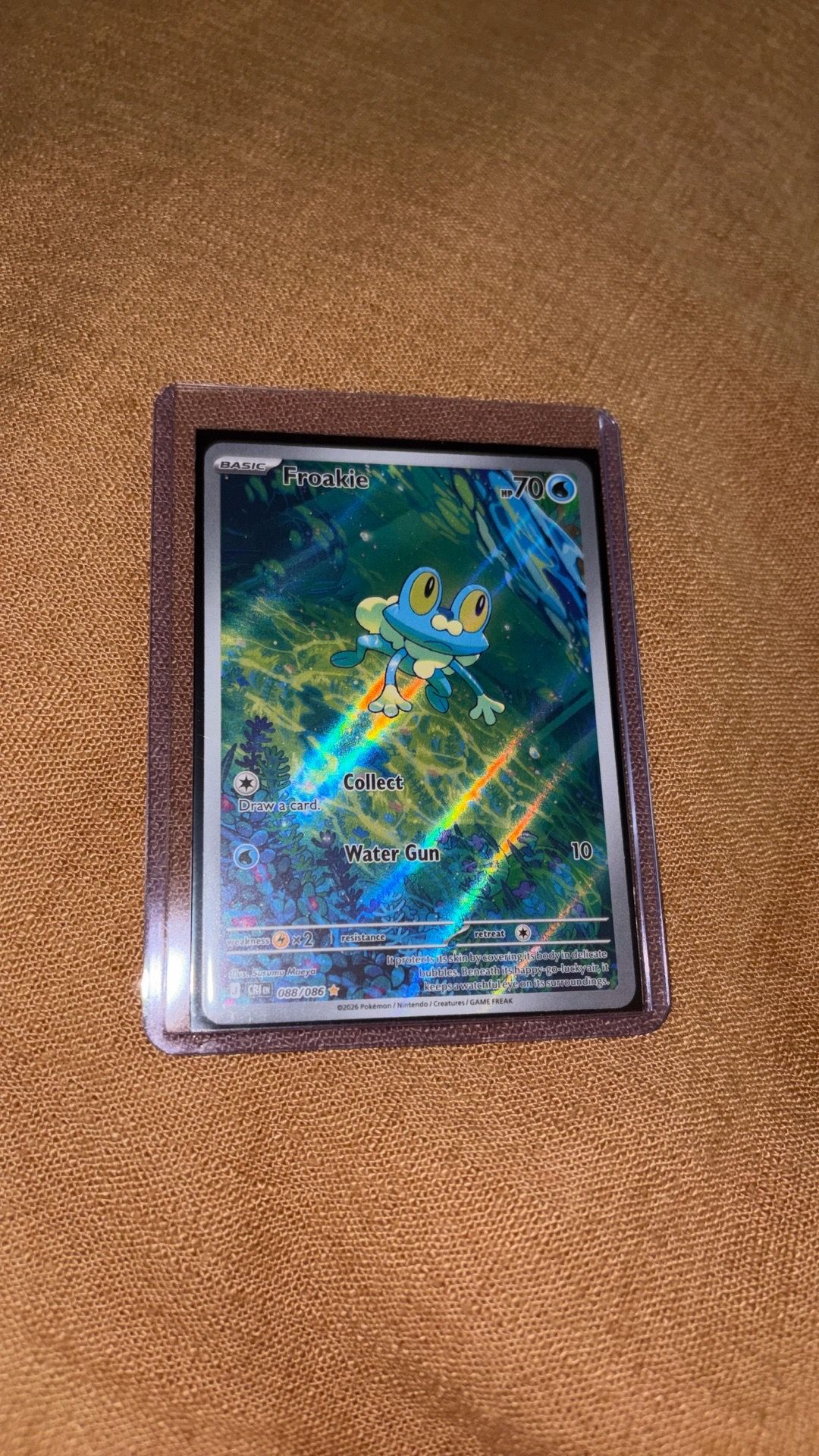 Froakie-Pokémon Card